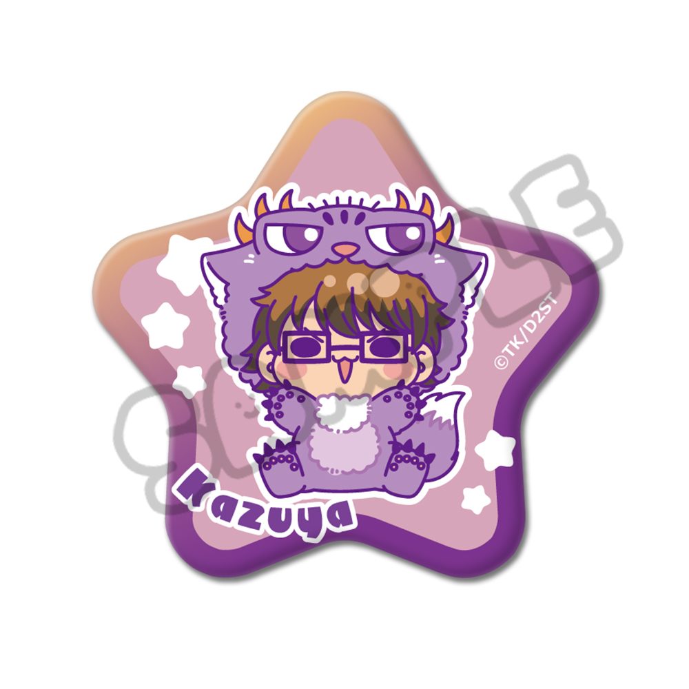 ダイヤのA act II -Second Season- 第2弾 星型缶バッジ MC 御幸一也 ("Ace of Diamond act II -Second Season-" Vol. 2 Star Can Badge MC Miyuki Kazuya)