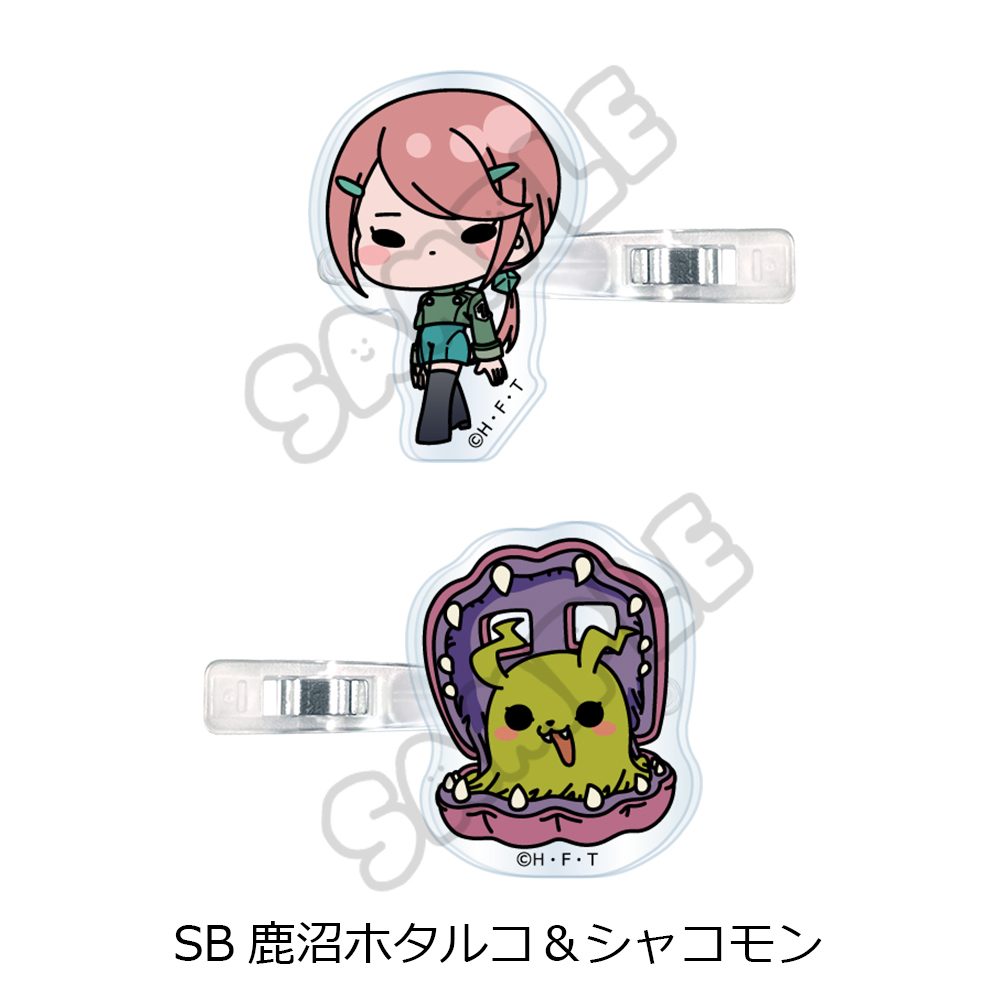 DIGIMON BEATBREAK 第2弾 前髪クリップ SB 鹿沼ホタルコ&シャコモン ("DIGIMON BEATBREAK" Vol. 2 Bangs Clip SB Kanuma Hotaruko & Syakomon)