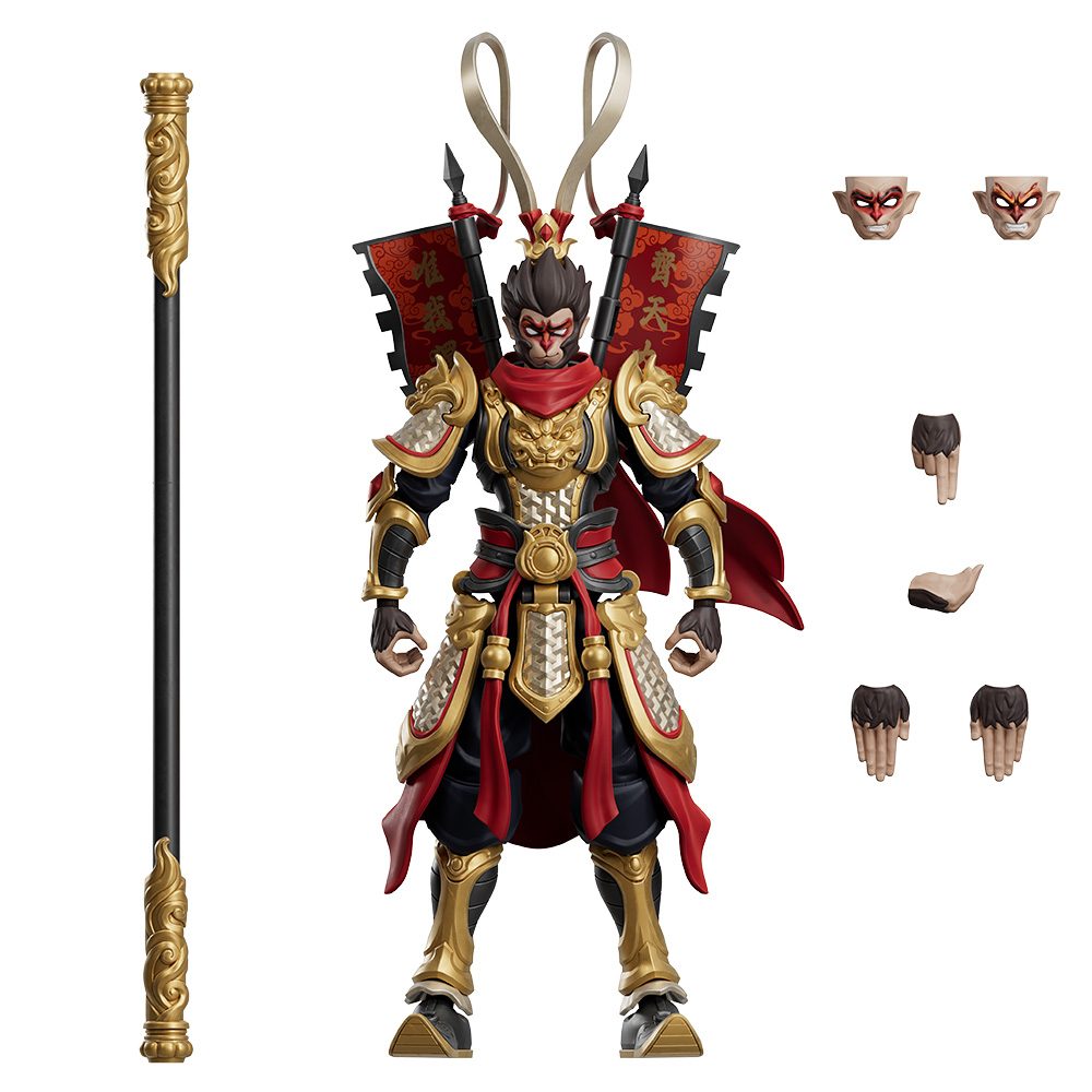 Blokees ヒーロースパイア チャンピオンクラスCC01 孫悟空 (Blokees Herospire Champion Class: Mythical Aspect Sun Wukong)