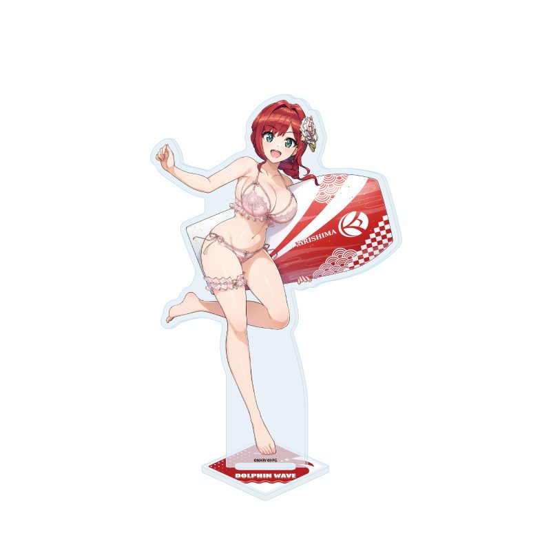 アクリルスタンド ドルフィンウェーブ 109 咲宮入華(公式イラスト) (Acrylic Stand "Dolphin Wave" 109 Sakimiya Iruka (Official Illustration))