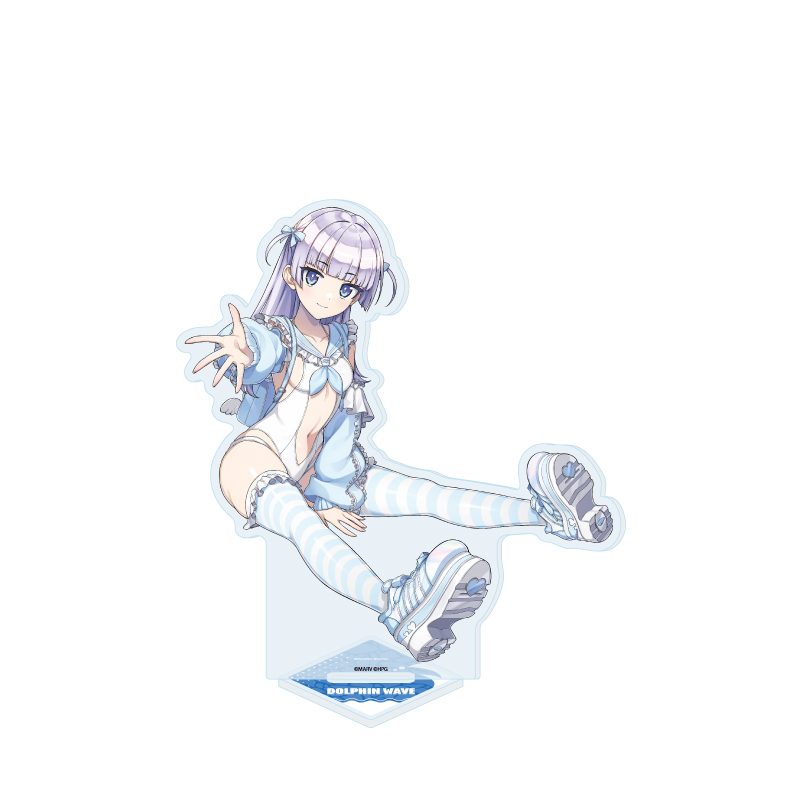 アクリルスタンド ドルフィンウェーブ 117 シュネー・ヴァイスベルグ(公式イラスト) (Acrylic Stand "Dolphin Wave" 117 Schnee=Weissberg (Official Illustration))