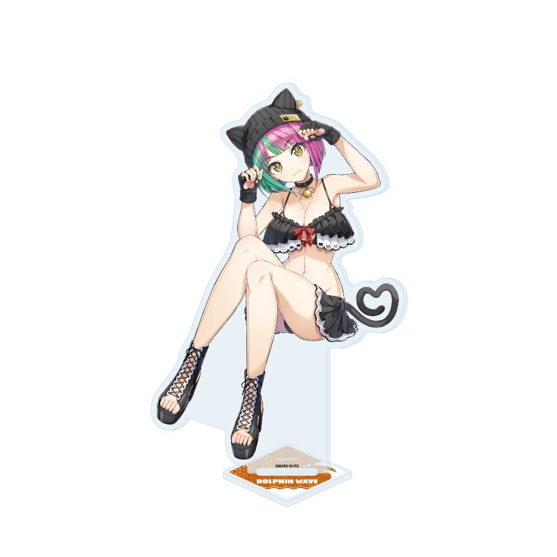 アクリルスタンド ドルフィンウェーブ 124 ヘリー・ルイス(公式イラスト) (Acrylic Stand "Dolphin Wave" 124 Helly Lewis (Official Illustration))