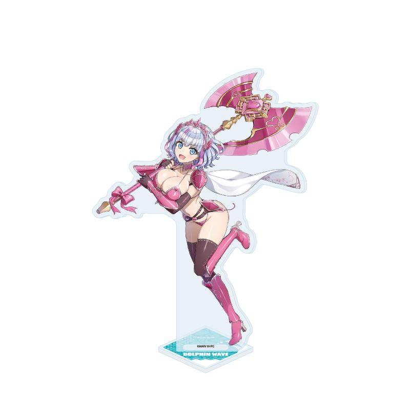 アクリルスタンド ドルフィンウェーブ 130 久々利トモ(公式イラスト) (Acrylic Stand "Dolphin Wave" 130 Kukuri Tomo (Official Illustration))