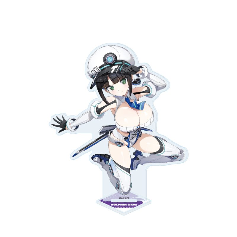 アクリルスタンド ドルフィンウェーブ 131 アイネス(公式イラスト) (Acrylic Stand "Dolphin Wave" 131 Eine-S (Official Illustration))
