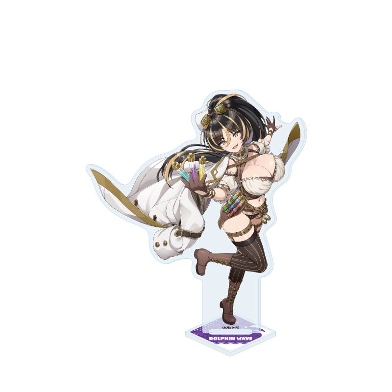 アクリルスタンド ドルフィンウェーブ 134 アマデア・ウォルファ(公式イラスト) (Acrylic Stand "Dolphin Wave" 134 Amadea=Wolfa (Official Illustration))