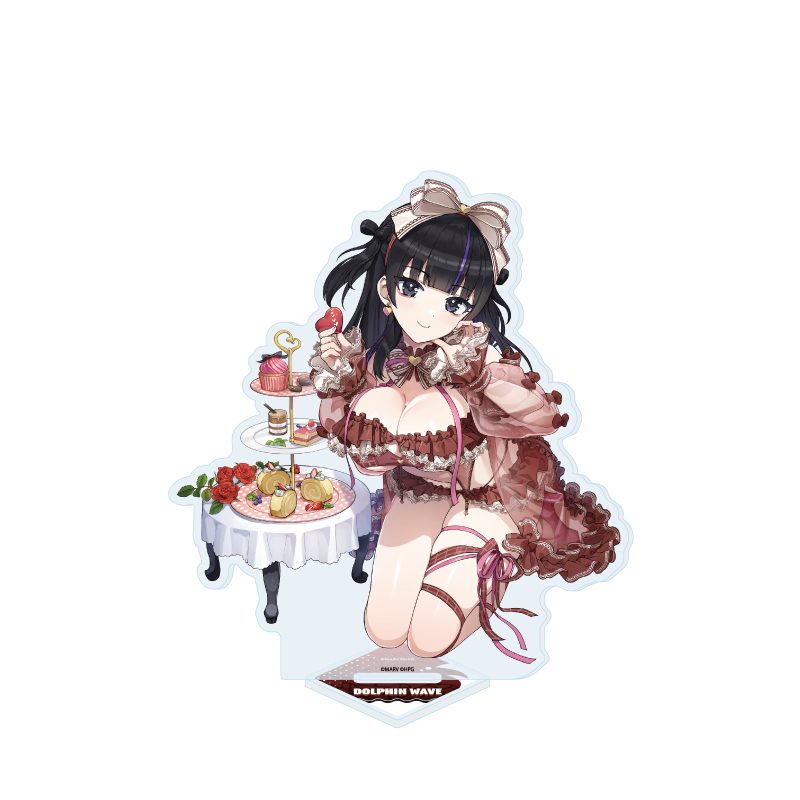 アクリルスタンド ドルフィンウェーブ 136 羽仁原はる(公式イラスト) (Acrylic Stand "Dolphin Wave" 136 Hanihara Haru (Official Illustration))