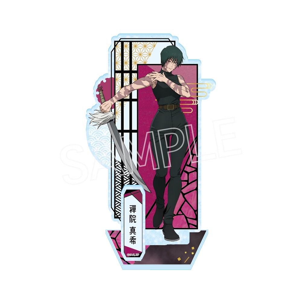 呪術廻戦 死滅回游 螺鈿風シリーズ アクリルスタンド Vol.3 禪院真希 ("Jujutsu Kaisen" Culling Game Raden Style Series Acrylic Stand Vol. 3 Zen'in Maki)