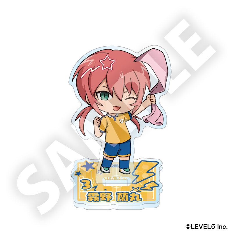 イナズマイレブン 英雄たちのヴィクトリーロード フレフレンズアクリルスタンド 霧野蘭丸 ("Inazuma Eleven: Victory Road" Furefriends Acrylic Stand Kirino Ranmaru)