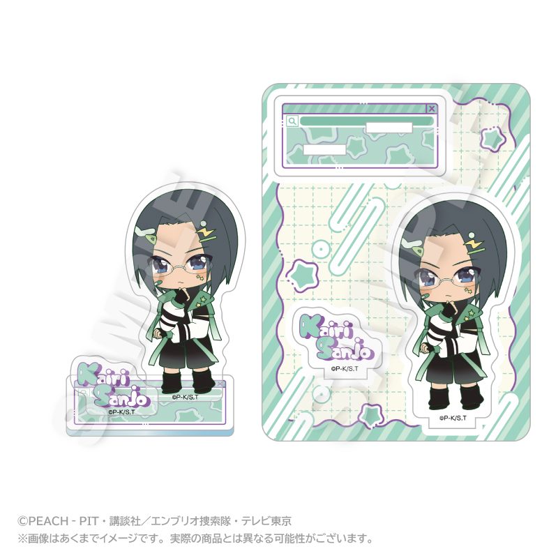 しゅごキャラ! ミニキャラアクリルマスコット vivid Ver. 三条海里 ("Shugo Chara!" Mini Character Acrylic Mascot Vivid Ver. Sanjo Kairi)