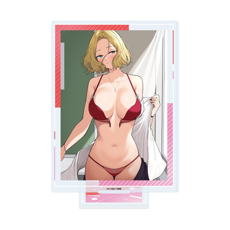 アクリルスタンド 今泉ん家はどうやらギャルの溜まり場になってるらしい-DEEP- 01 浜崎レイナ(公式イラスト) (Acrylic Stand "Imaizumi Brings All the Gals to His House -DEEP-" 01 Hamazaki Reina (Official Illustration))