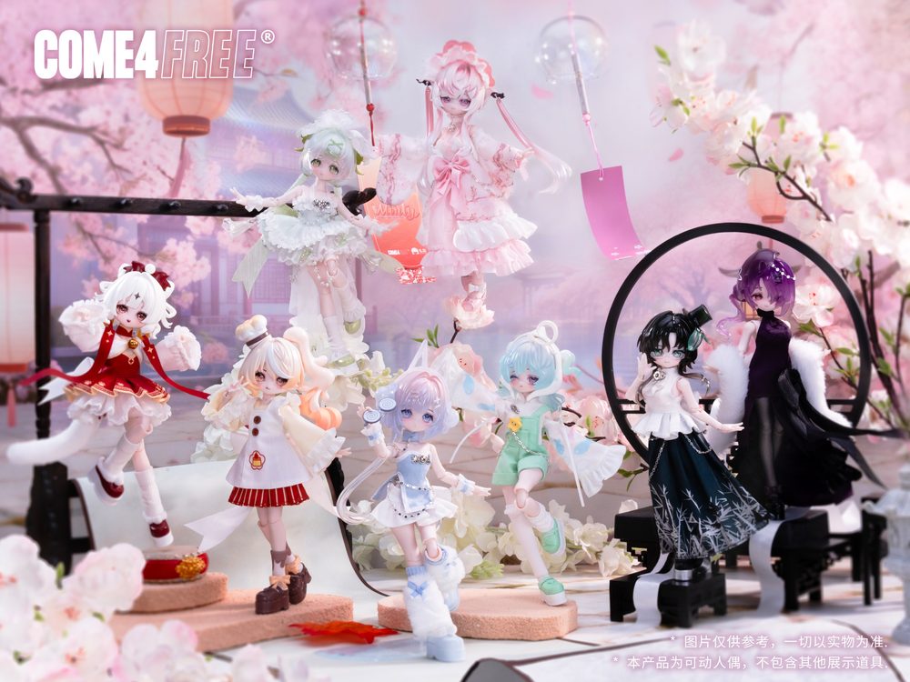 COME4FREE Minty おみくじの妖精さんシリーズ トレーディングドール (COME4FREE MINTY LUCKY FORTUNE SPIRIT SERIES TRADING DOLL)