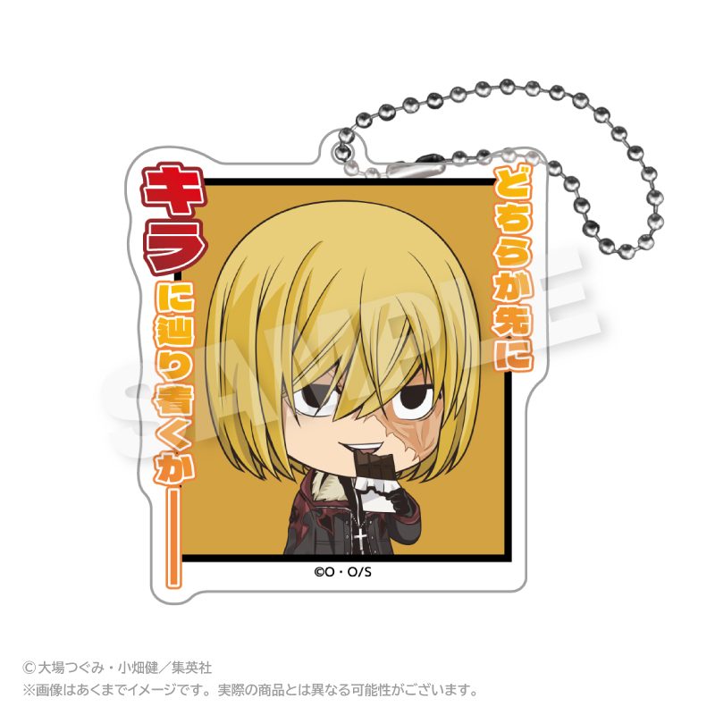 DEATH NOTE アクリルキーホルダー 名シーンVer.2 メロ ("Death Note" Acrylic Key Chain Scenes Ver. 2 Mello)