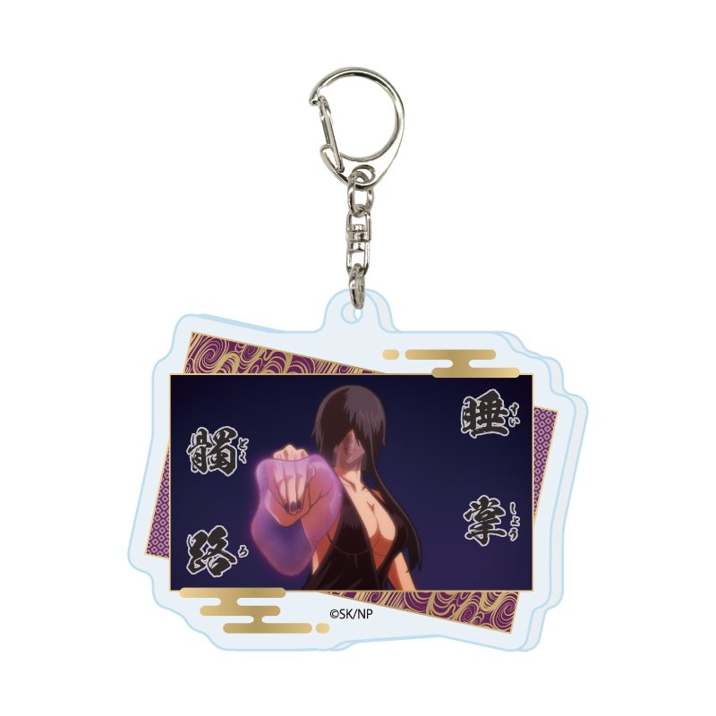 アクリルキーホルダー 忍者と極道 05 セリフD(場面写イラスト) (Acrylic Key Chain "Ninja vs. Gokudo" 05 Words D (Scenes Illustration))