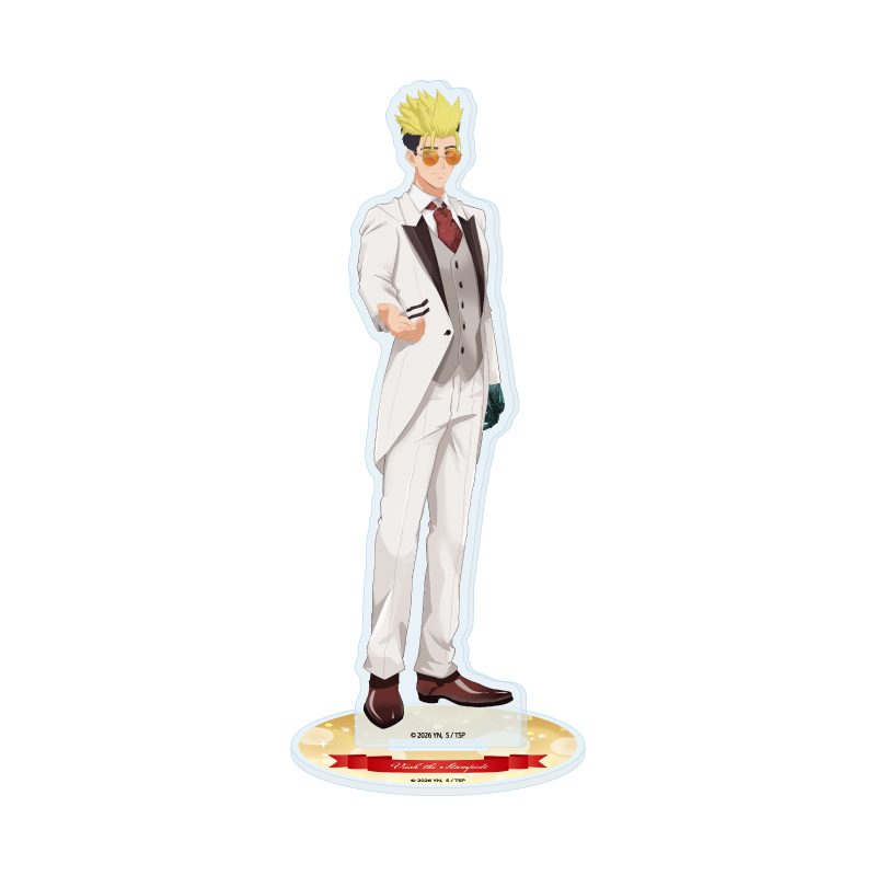 アクリルスタンド TRIGUN STARGAZE 03 ヴァッシュ・ザ・スタンピード タキシードVer.(描き下ろし) (Acrylic Stand "Trigun Stargaze" 03 Vash the Stampede Tuxedo Ver. (Original Illustration))