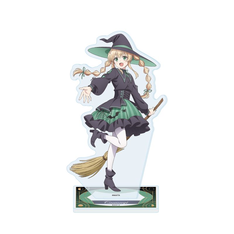 アクリルスタンド Summer Pockets 22 紬ヴェンダース 魔女Ver.(描き下ろしイラスト) (Acrylic Stand "Summer Pockets" 22 Tsumugi Wenders Witch Ver. (Original Illustration))