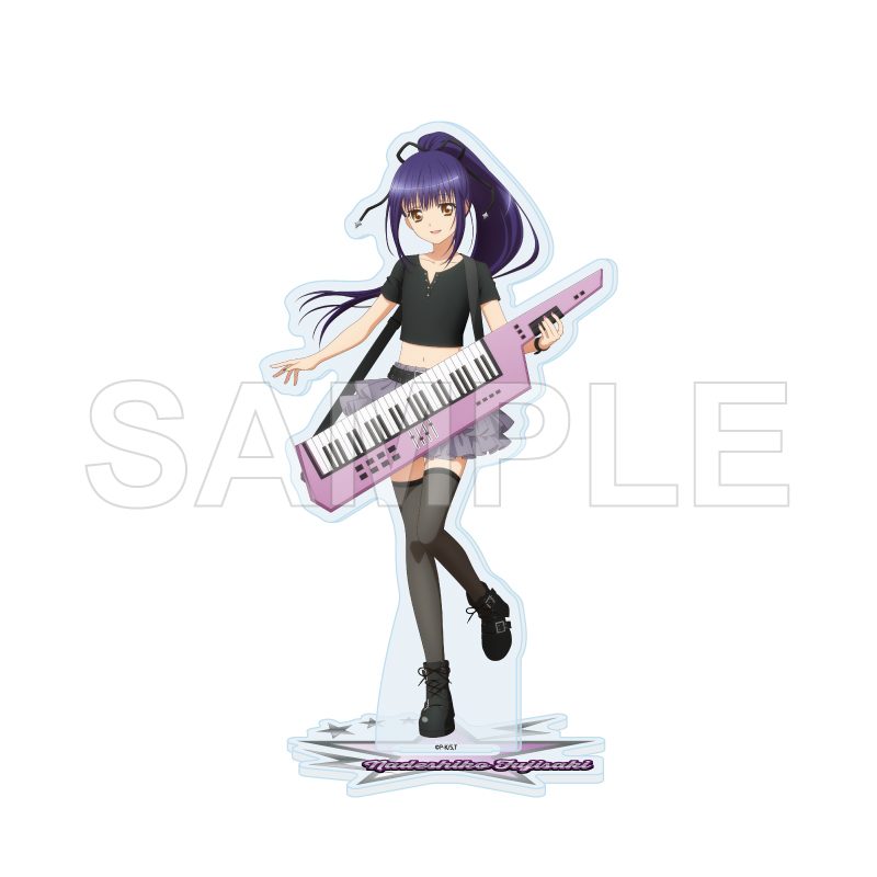 アクリルスタンド しゅごキャラ! 21 藤咲なでしこ バンドVer.(描き下ろしイラスト) (Acrylic Stand "Shugo Chara!" 21 Fujisaki Nadeshiko Band Ver. (Original Illustration))