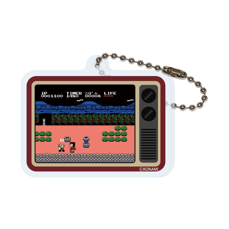 アクリルキーホルダー がんばれゴエモン大集合! 01 A(公式イラスト) (Acrylic Key Chain "Ganbare Goemon Daishugo!" 01 A (Official Illustration))