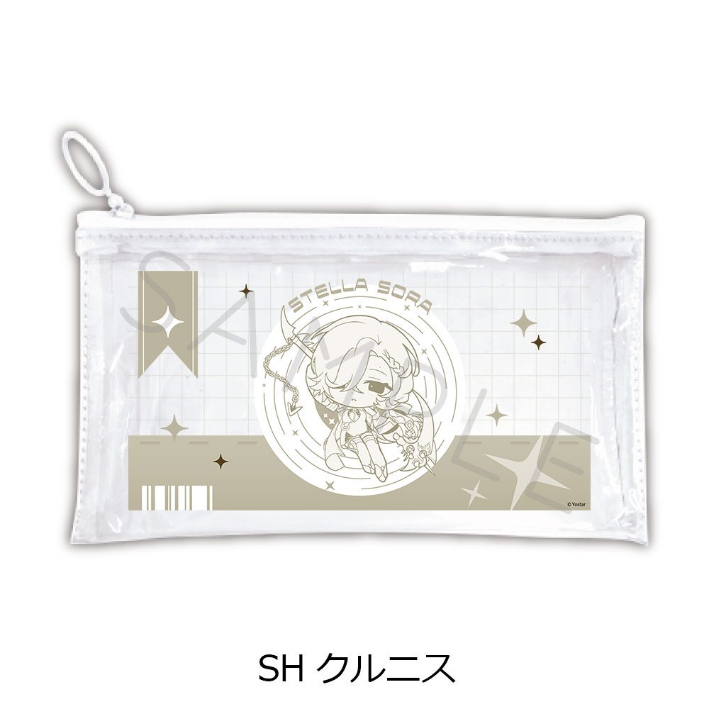 ステラソラ 第2弾 フラットクリアポーチ SH クルニス ("Stella Sora" Vol. 2 Flat Clear Pouch SH Coronis)