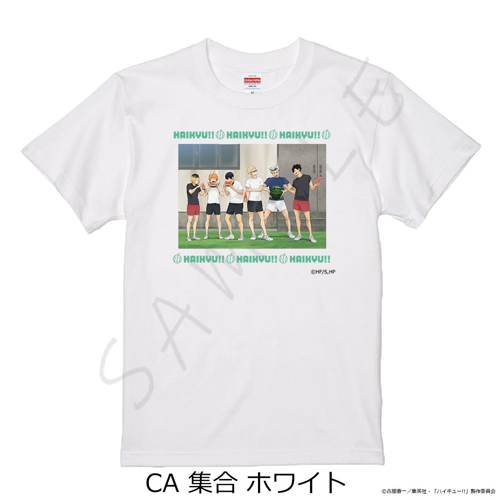 ハイキュー!! 第13弾 Tシャツ CA 集合 ホワイト Sサイズ ("Haikyu!!" Vol. 13 T-shirt CA Group White (S Size))
