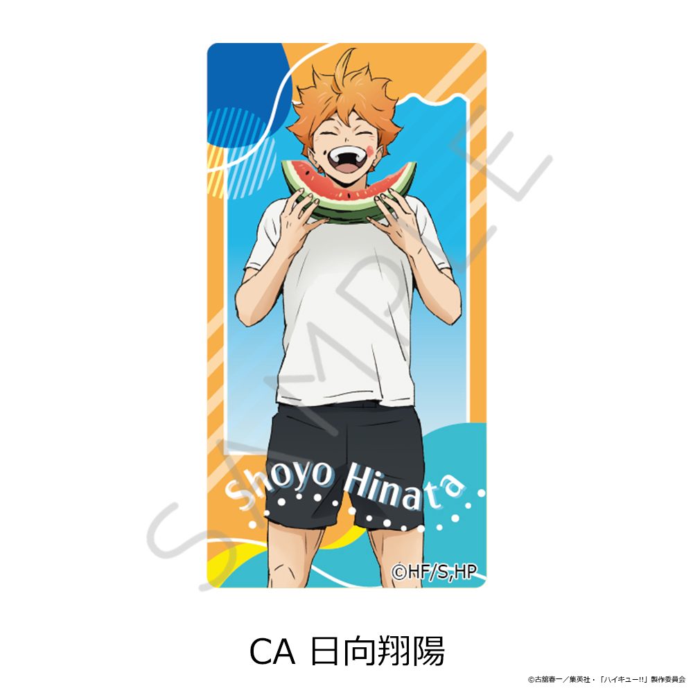 ハイキュー!! 第13弾 クリアカードステッカー CA 日向翔陽 ("Haikyu!!" Vol. 13 Clear Card Sticker CA Hinata Shoyo)