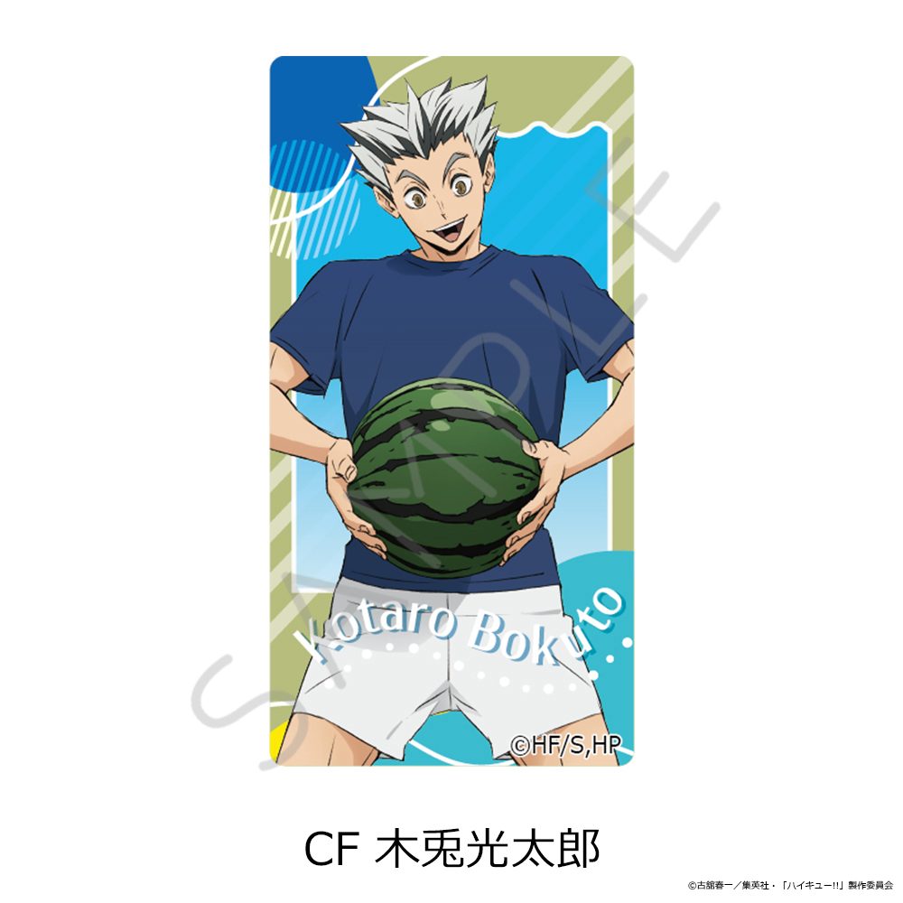 ハイキュー!! 第13弾 クリアカードステッカー CF 木兎光太郎 ("Haikyu!!" Vol. 13 Clear Card Sticker CF Bokuto Kotaro)