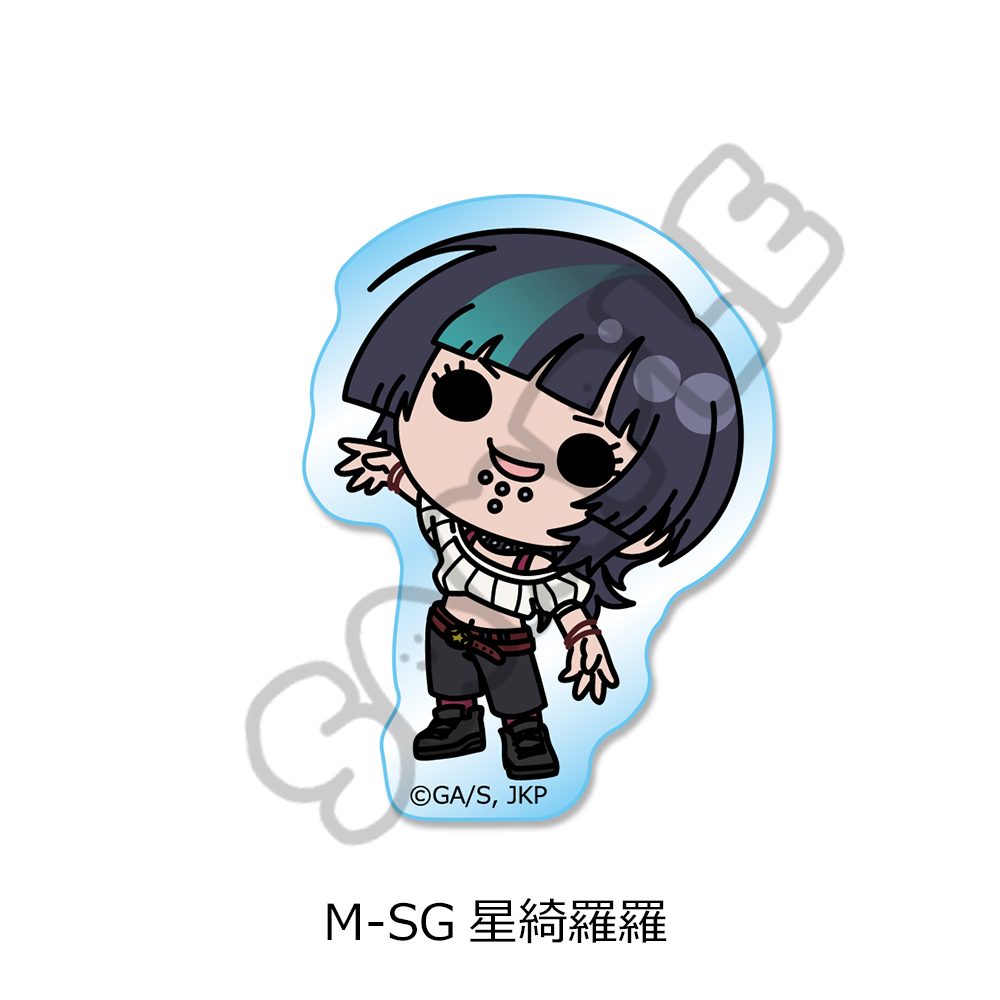 呪術廻戦 第3期 死滅回游 第2弾 クリアカードステッカー M-SG 星綺羅羅 ("Jujutsu Kaisen" Season 3 Culling Game Vol. 2 Clear Card Sticker M-SG Hoshi Kirara)