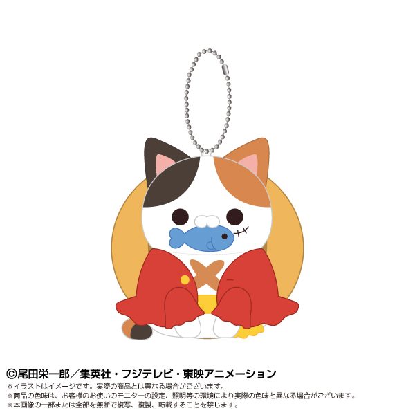 ONE PIECE Chibiぬいマスコット×MEGA CAT PROJECTニャンピースニャーン! モンキー・D・ルフィ ("One Piece" Chibi Plush Mascot x MEGA CAT PROJECT Nyanpiece Nyan! Monkey D. Luffy)