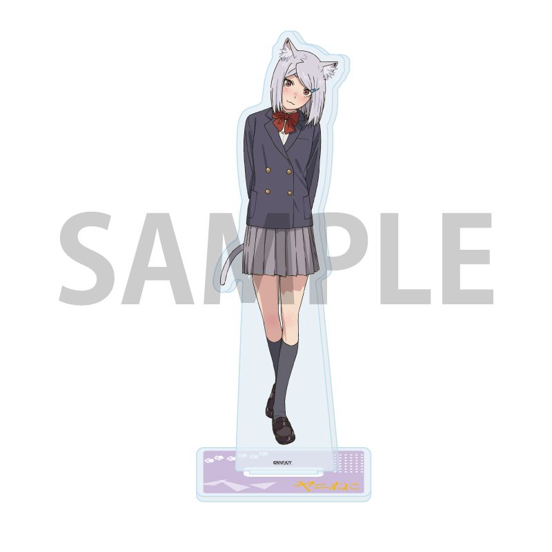 アクリルスタンド ヤニねこ 06 妹子(公式イラスト) (Acrylic Stand "Chainsmoker Cat" 06 Imoko (Official Illustration))