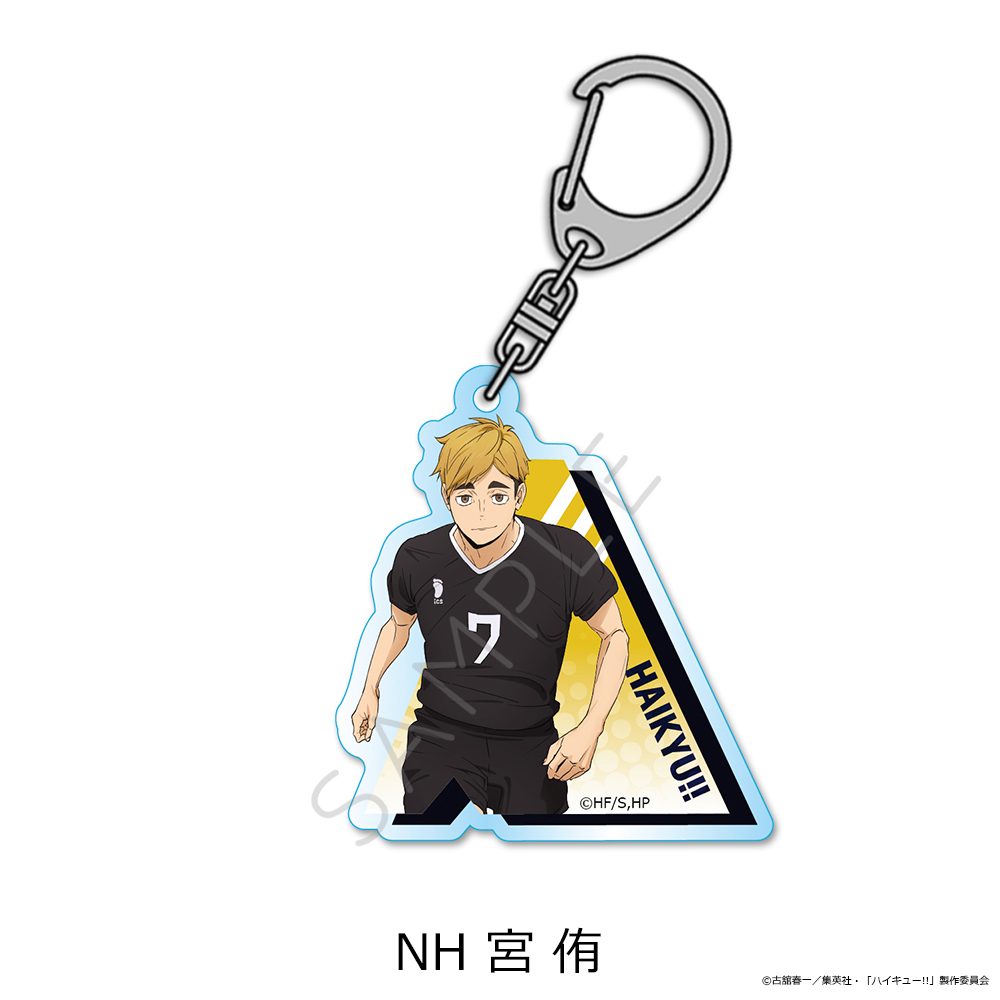 ハイキュー!! 第12弾 アクリルキーホルダー NH 宮侑 ("Haikyu!!" Vol. 12 Acrylic Key Chain NH Miya Atsumu)