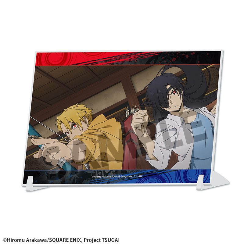 黄泉のツガイ A6ビジュアルアクリルプレート ユル&アサ ("Daemons of the Shadow Realm" A6 Visual Acrylic Plate Yuru & Asa)