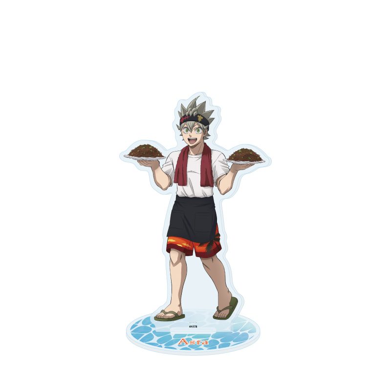 アクリルスタンド ブラッククローバー 33 アスタ 海の家Ver.(描き下ろしイラスト) (Acrylic Stand "Black Clover" 33 Asta Beach House Ver. (Original Illustration))