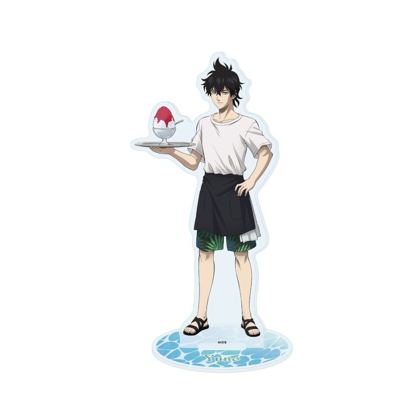 アクリルスタンド ブラッククローバー 34 ユノ 海の家Ver.(描き下ろしイラスト) (Acrylic Stand "Black Clover" 34 Yuno Beach House Ver. (Original Illustration))
