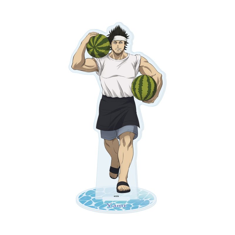 アクリルスタンド ブラッククローバー 35 ヤミ 海の家Ver.(描き下ろしイラスト) (Acrylic Stand "Black Clover" 35 Yami Beach House Ver. (Original Illustration))