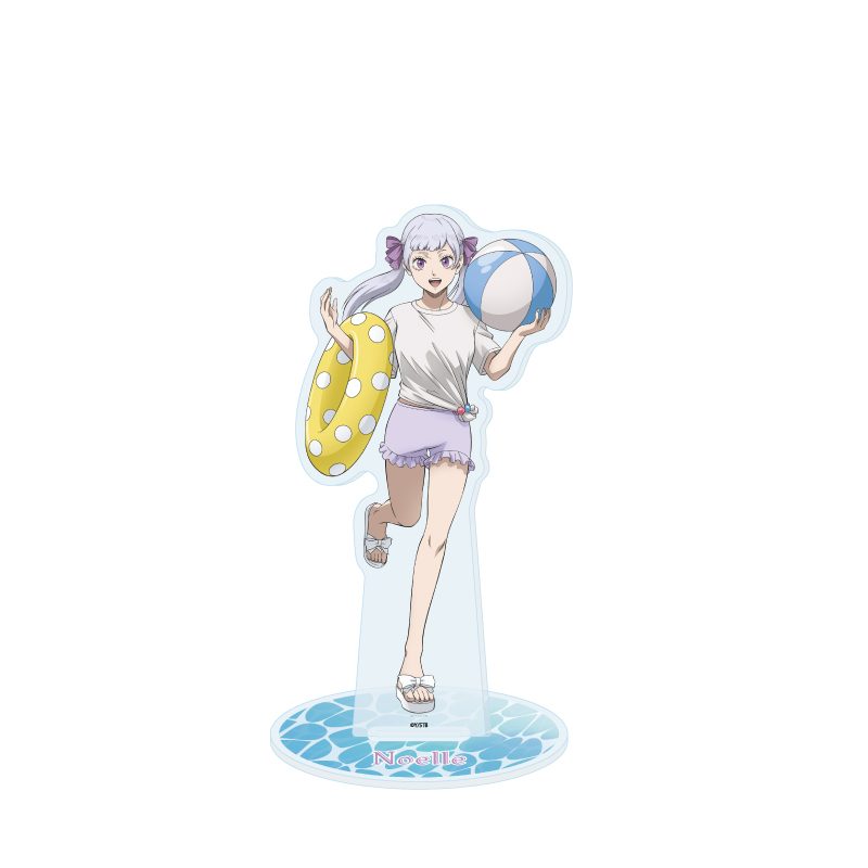 アクリルスタンド ブラッククローバー 36 ノエル 海の家Ver.(描き下ろしイラスト) (Acrylic Stand "Black Clover" 36 Noelle Beach House Ver. (Original Illustration))