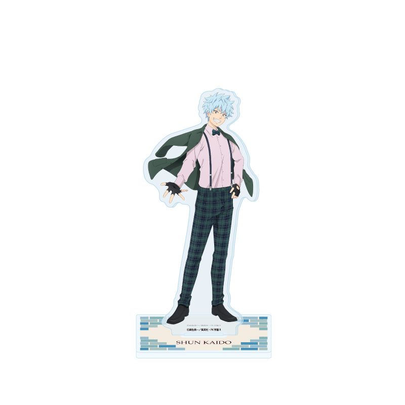 アクリルスタンド 斉木楠雄のΨ難 03 海藤瞬 トラッドファッションVer.(描き下ろしイラスト) (Acrylic Stand "The Disastrous Life of Saiki K." 03 Kaido Shun Trad Fashion Ver. (Original Illustration))