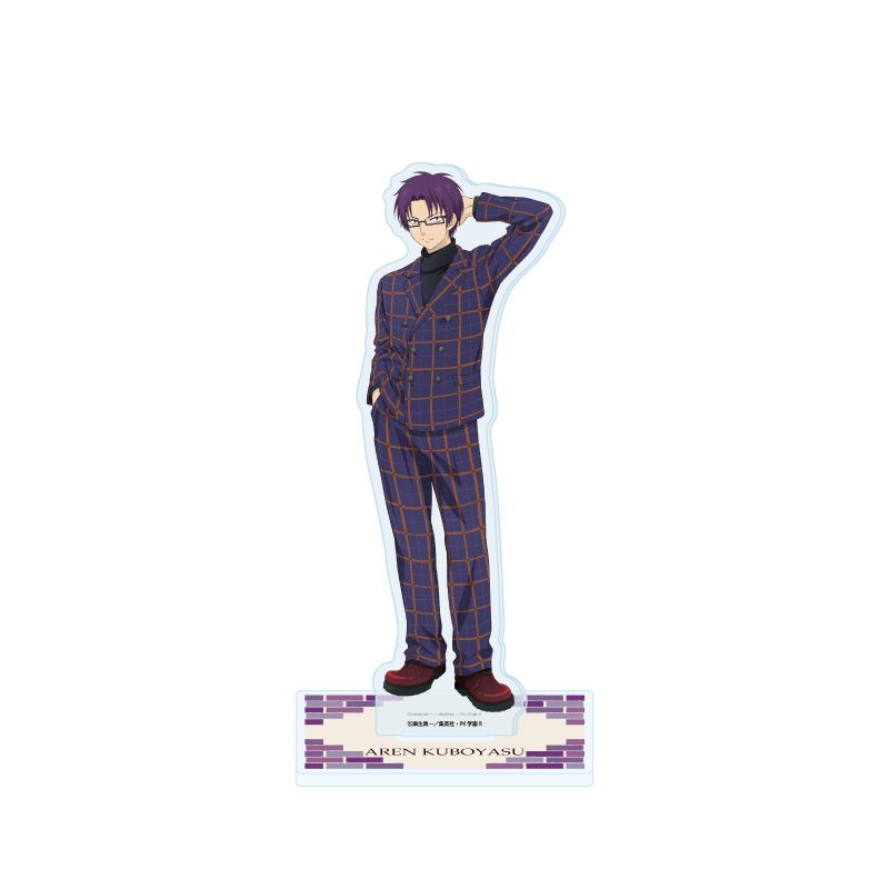 アクリルスタンド 斉木楠雄のΨ難 05 窪谷須亜蓮 トラッドファッションVer.(描き下ろしイラスト) (Acrylic Stand "The Disastrous Life of Saiki K." 05 Kuboyasu Aren Trad Fashion Ver. (Original Illustration))
