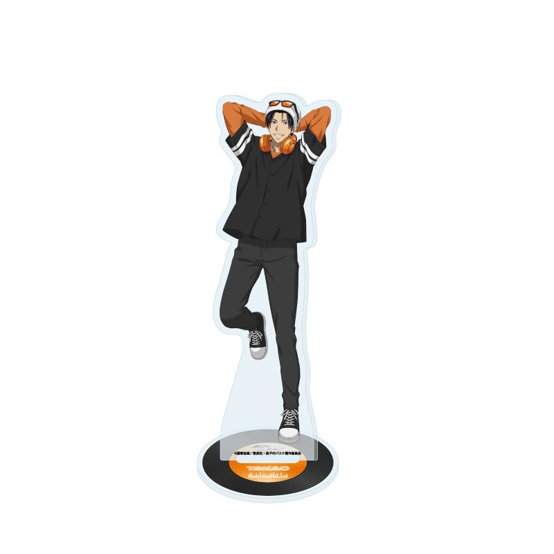 アクリルスタンド 黒子のバスケ 43 高尾和成 ヘッドフォンVer.(描き下ろしイラスト) (Acrylic Stand "Kuroko's Basketball" 43 Takao Kazunari Headphones Ver. (Original Illustration))