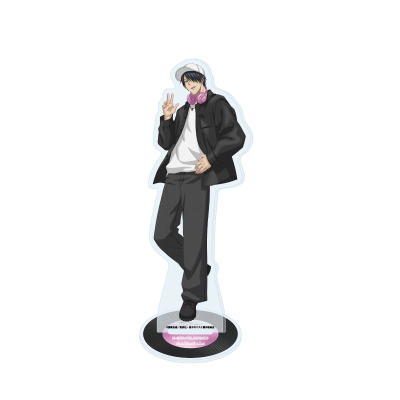 アクリルスタンド 黒子のバスケ 46 氷室辰也 ヘッドフォンVer.(描き下ろしイラスト) (Acrylic Stand "Kuroko's Basketball" 46 Himuro Tatsuya Headphones Ver. (Original Illustration))