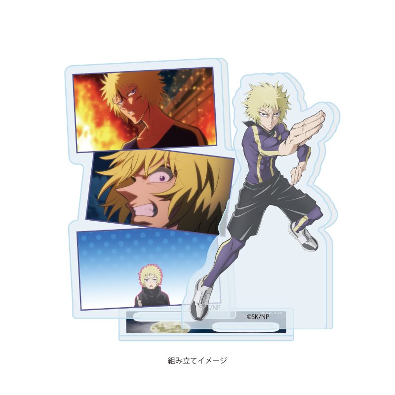 アクリルスタンドプレート 忍者と極道 04 場面写A(場面写イラスト) (Acrylic Stand Plate "Ninja vs. Gokudo" 04 Scenes A (Scenes Illustration))