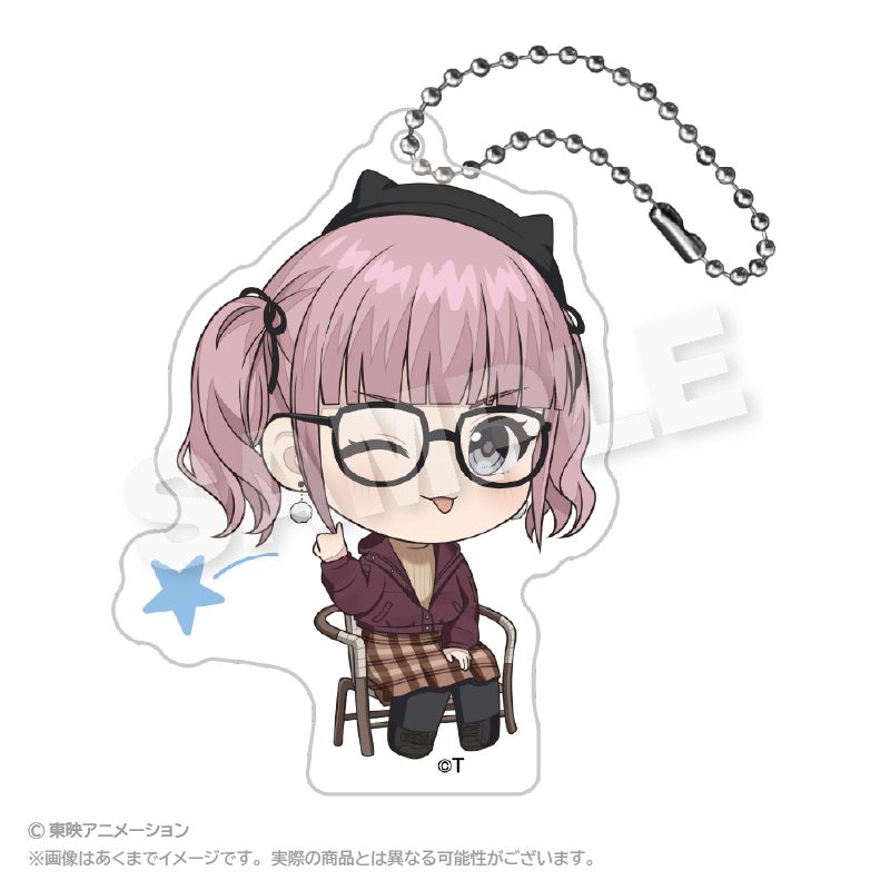 ガールズバンドクライ 名シーンアクリルキーホルダー ヒナ ("Girls Band Cry" Scenes Acrylic Key Chain Hina)