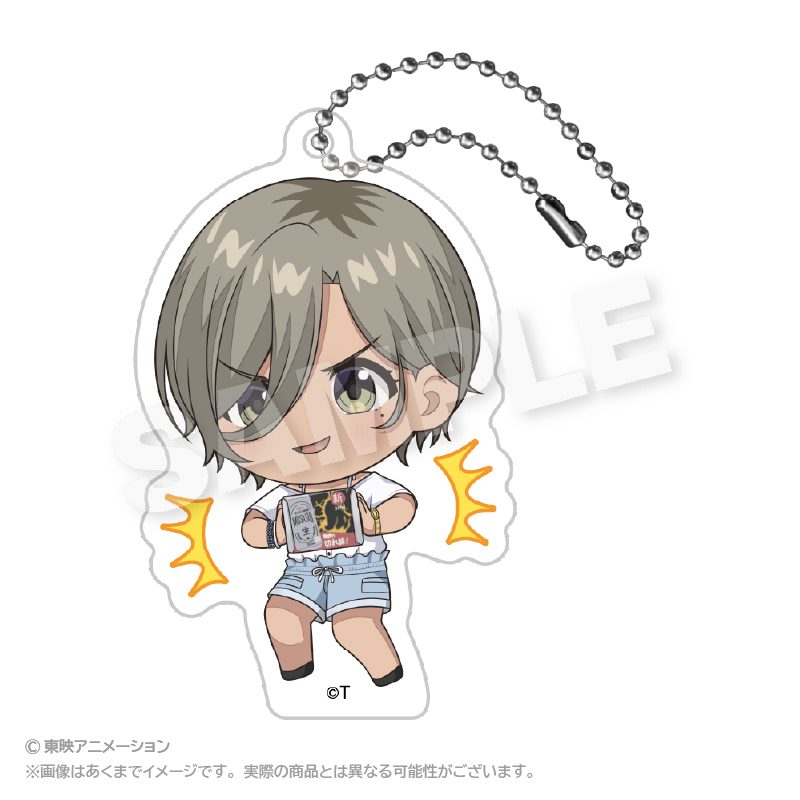 ガールズバンドクライ 名シーンアクリルキーホルダー ルパ ("Girls Band Cry" Scenes Acrylic Key Chain Rupa)