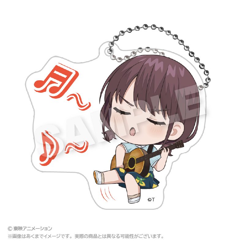 ガールズバンドクライ 名シーンアクリルキーホルダー 井芹仁菜 ("Girls Band Cry" Scenes Acrylic Key Chain Iseri Nina)
