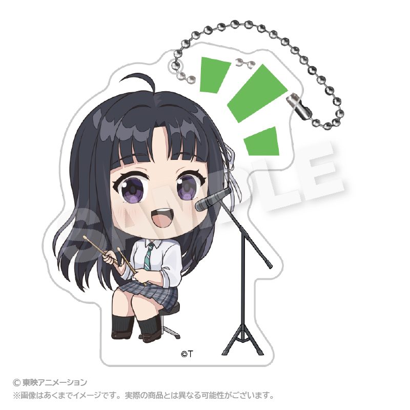 ガールズバンドクライ 名シーンアクリルキーホルダー 安和すばる ("Girls Band Cry" Scenes Acrylic Key Chain Awa Subaru)