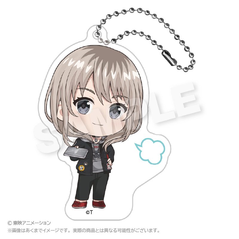 ガールズバンドクライ 名シーンアクリルキーホルダー 河原木桃香 ("Girls Band Cry" Scenes Acrylic Key Chain Kawaragi Momoka)