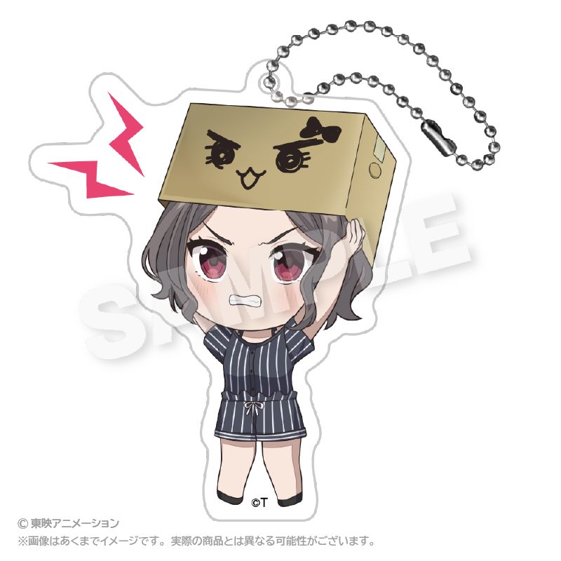 ガールズバンドクライ 名シーンアクリルキーホルダー 海老塚智 ("Girls Band Cry" Scenes Acrylic Key Chain Ebizuka Tomo)