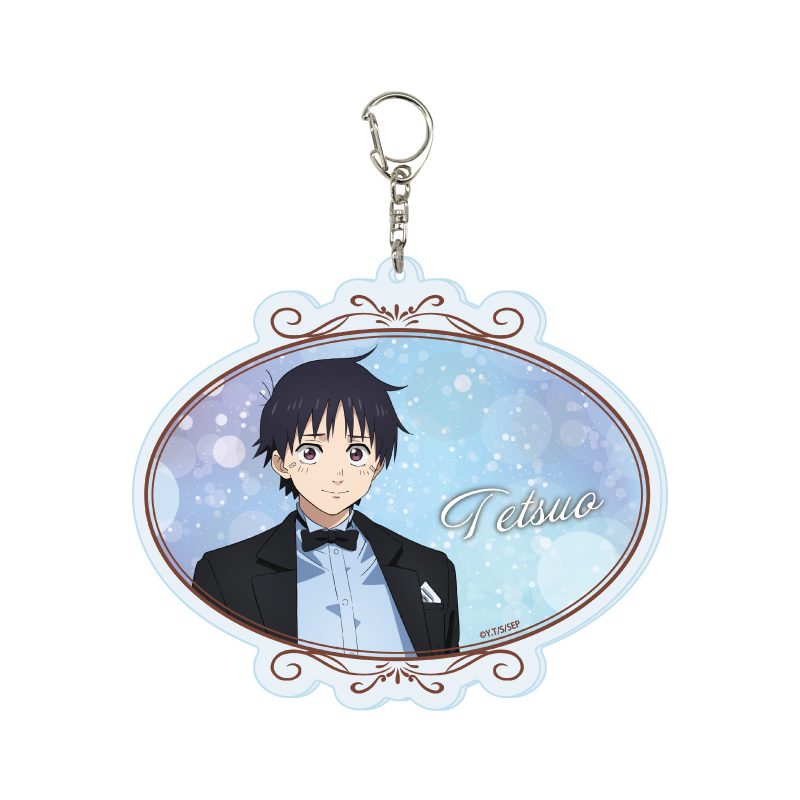 デカアクリルキーホルダー スノウボールアース 01 流鏑馬鉄男(描き下ろしイラスト) (Deka Acrylic Key Chain "SNOWBALL EARTH" 01 Yabusame Tetsuo (Original Illustration))