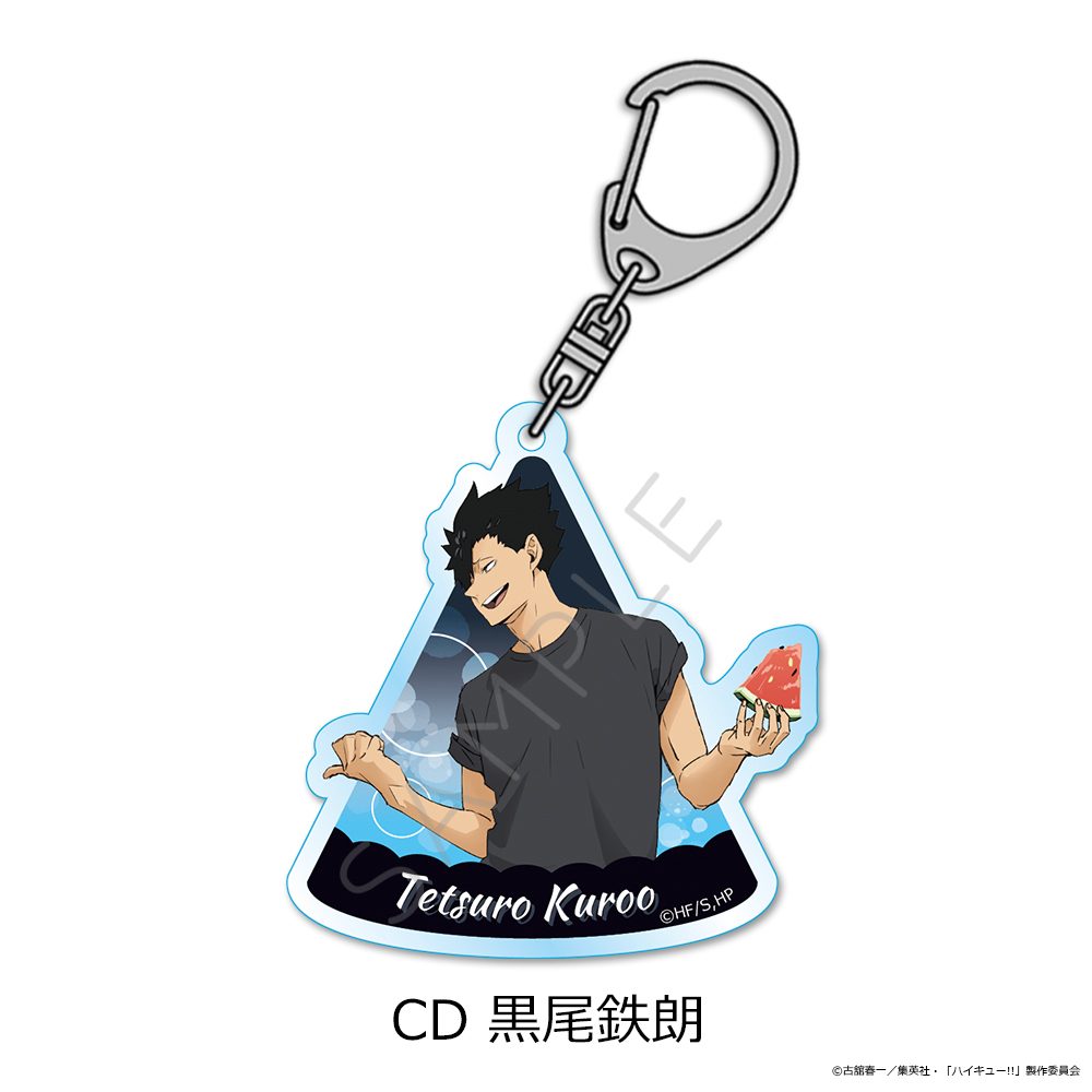 ハイキュー!! 第13弾 アクリルキーホルダー CD 黒尾鉄朗 ("Haikyu!!" Vol. 13 Acrylic Key Chain CD Kuroo Tetsuro)