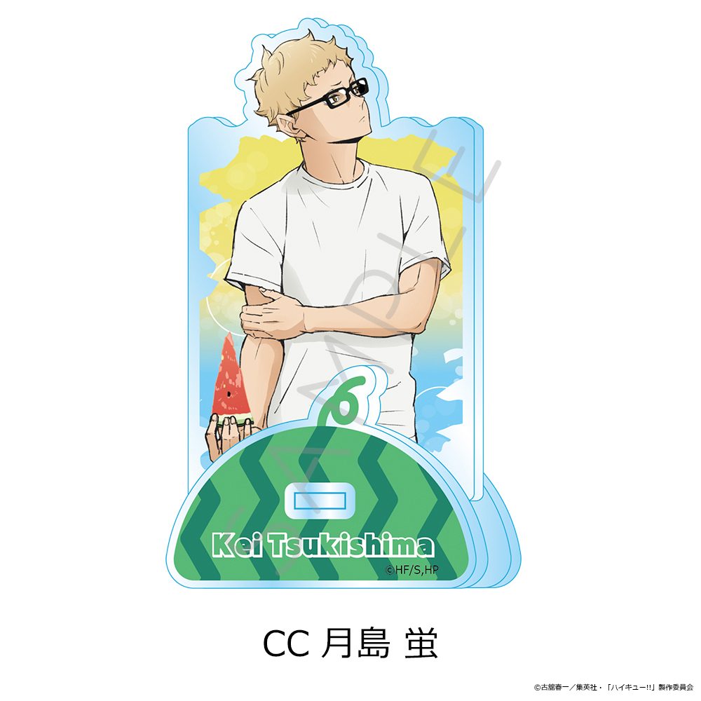 ハイキュー!! 第13弾 アクリルスタンド CC 月島蛍 ("Haikyu!!" Vol. 13 Acrylic Stand CC Tsukishima Kei)