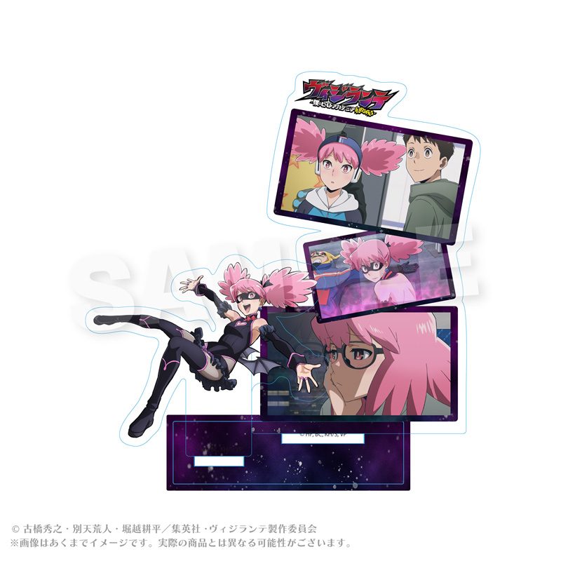 ヴィジランテ -僕のヒーローアカデミア ILLEGALS- 場面写アクリルスタンド ポップ☆ステップ ("My Hero Academia: Vigilantes" Scenes Acrylic Stand Pop Step)
