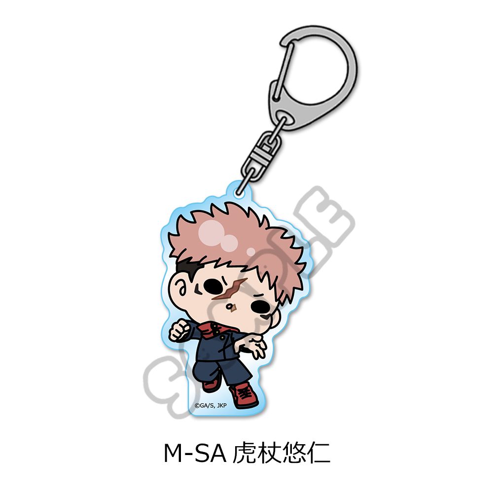 呪術廻戦 第3期 死滅回游 第2弾 アクリルキーホルダー M-SA 虎杖悠仁 ("Jujutsu Kaisen" Season 3 Culling Game Vol. 2 Acrylic Key Chain M-SA Itadori Yuji)